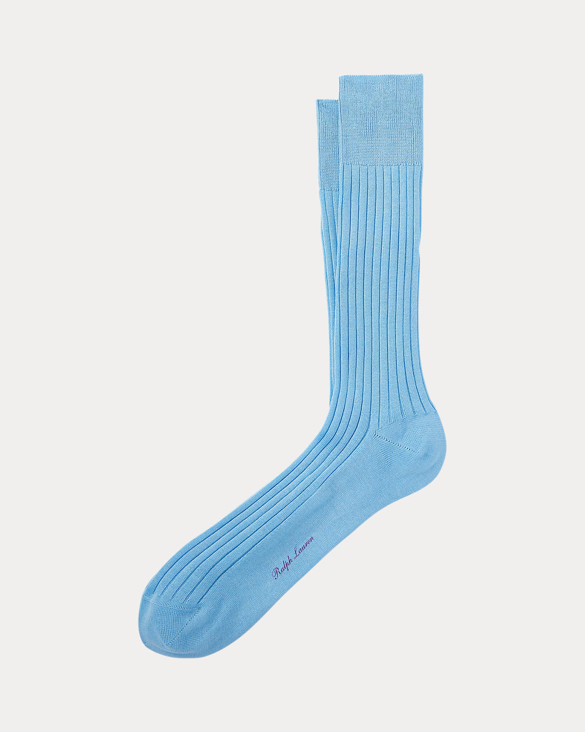 Rib-Knit Cotton Trouser Socks