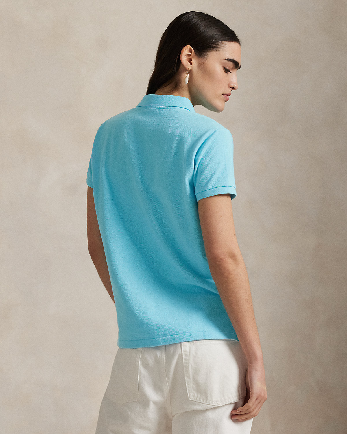 The Iconic Classic Fit Mesh Polo Shirt
