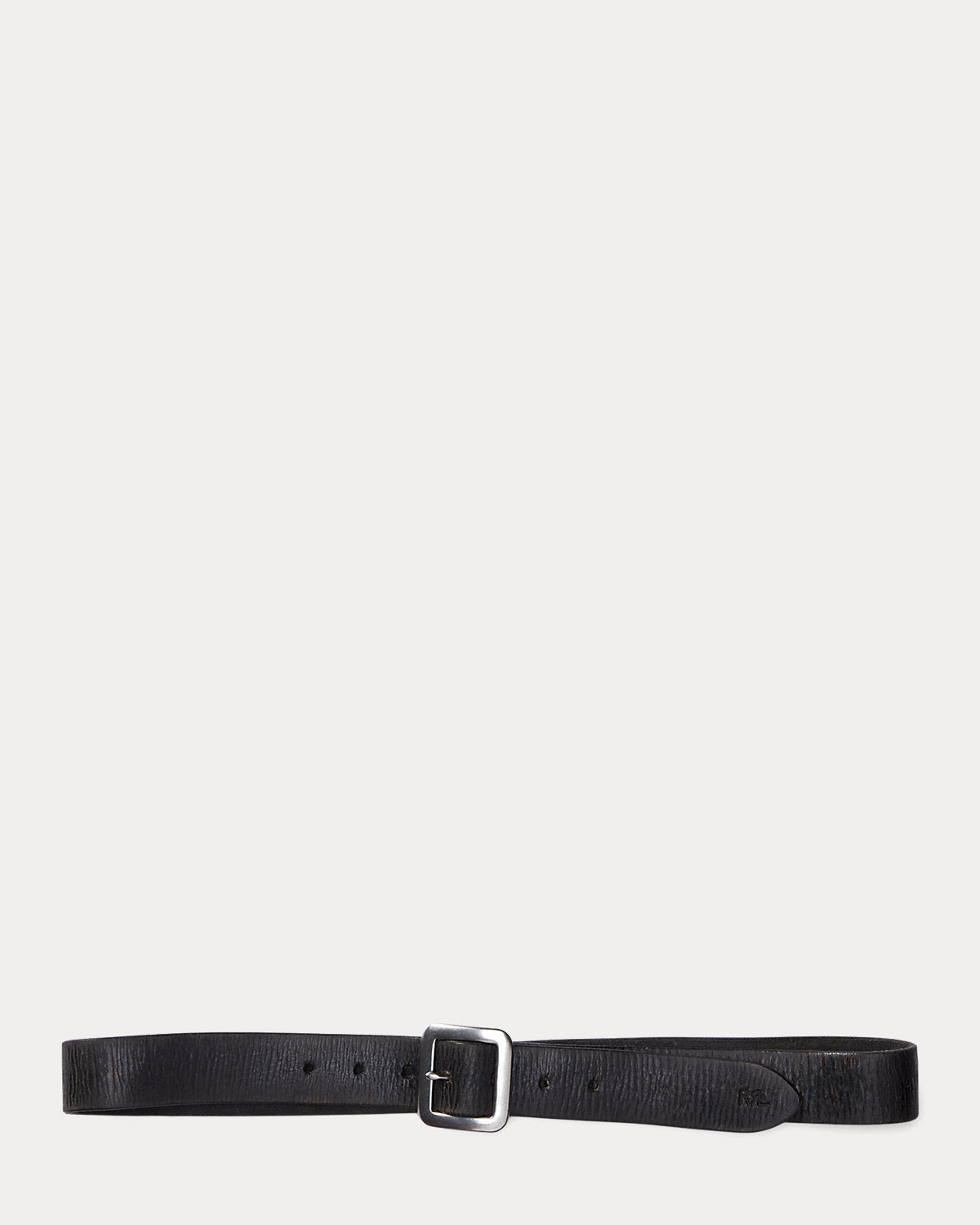 Hand-Burnished Leather Belt