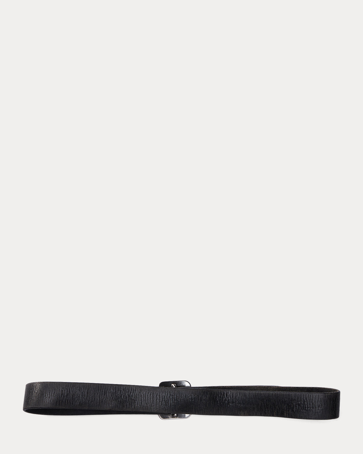Hand-Burnished Leather Belt
