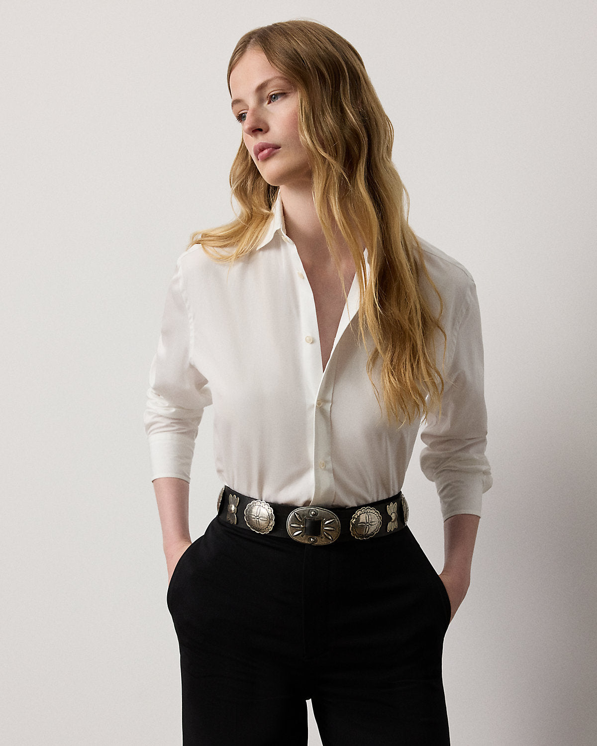 Adrien Relaxed Fit Broadcloth Shirt