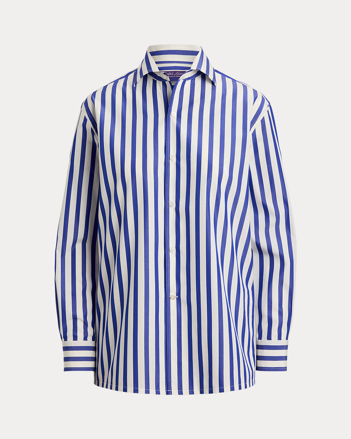 Capri Relaxed Fit Striped Cotton Shirt