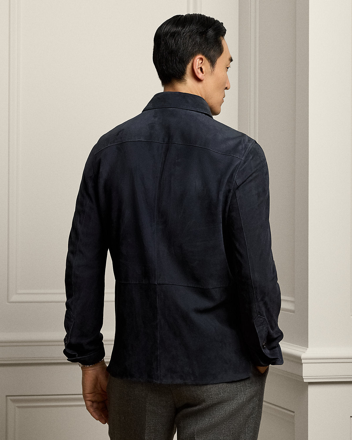 Suede Overshirt