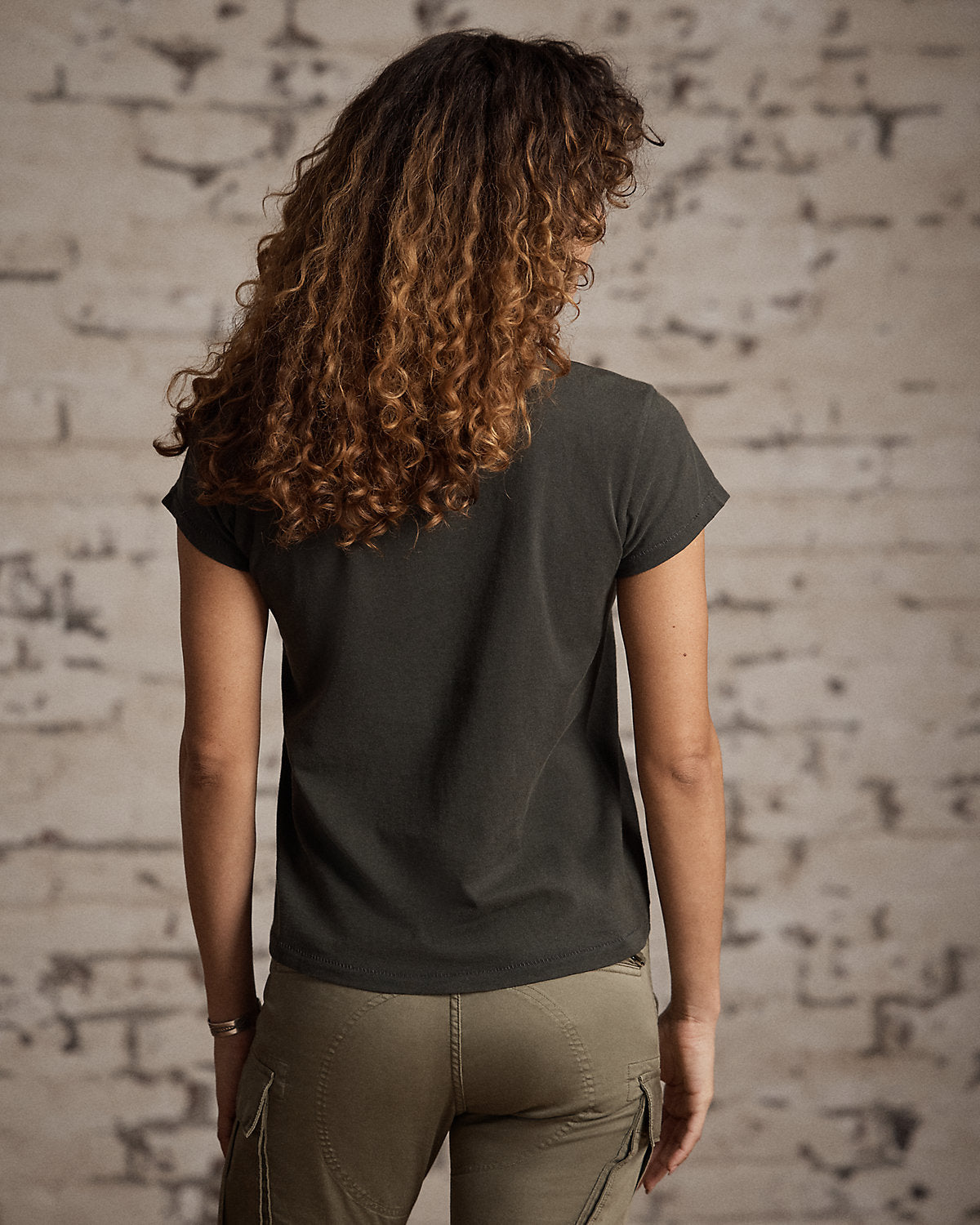 Cotton Jersey Crewneck T-Shirt