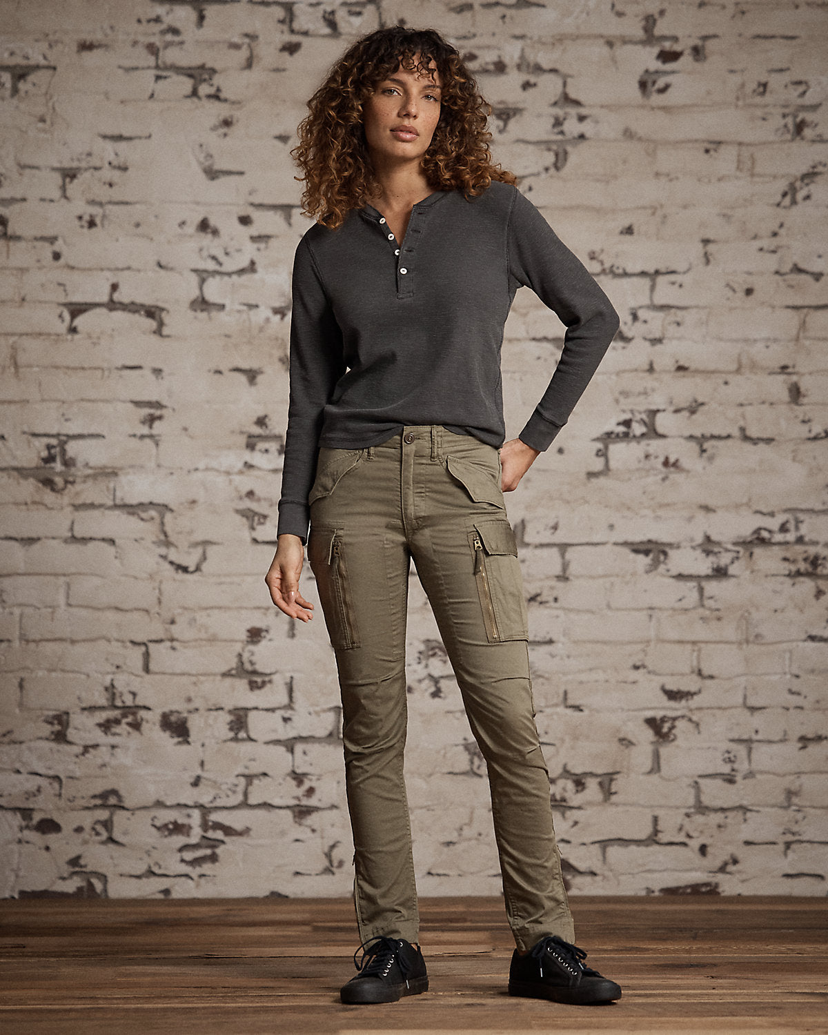 Stretch Skinny Cargo Pant