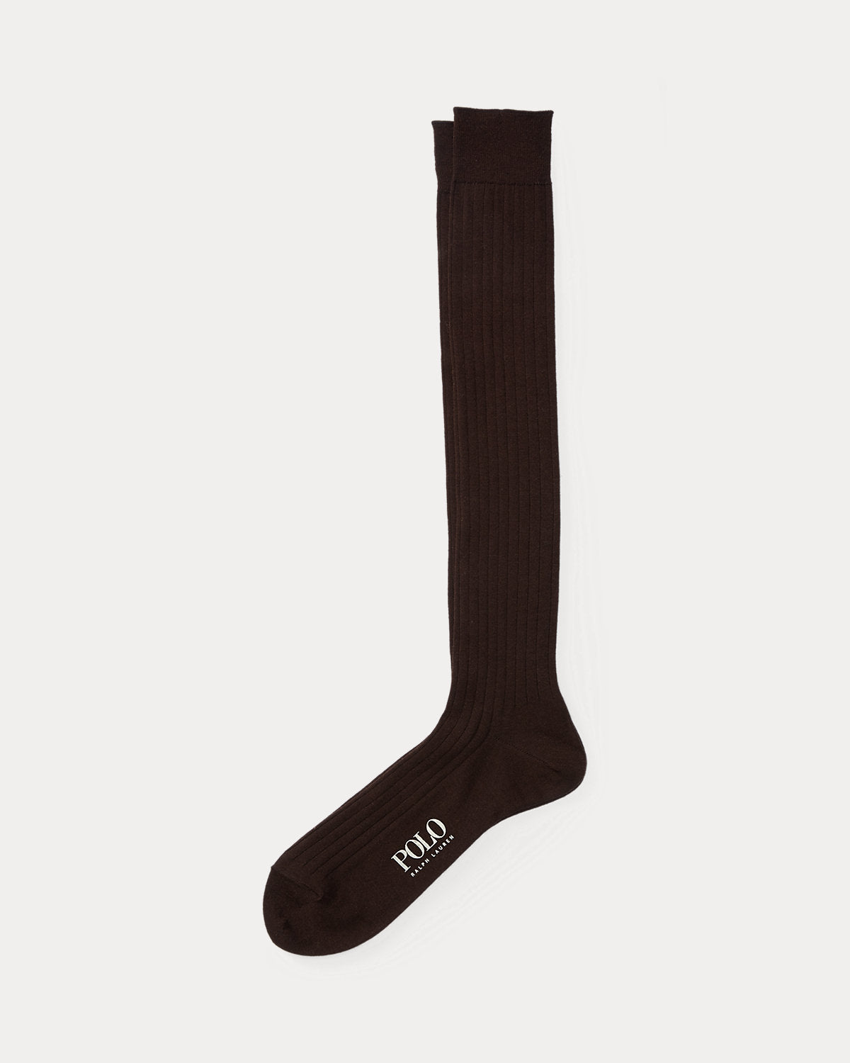 Solid Rib Over the Calf Socks