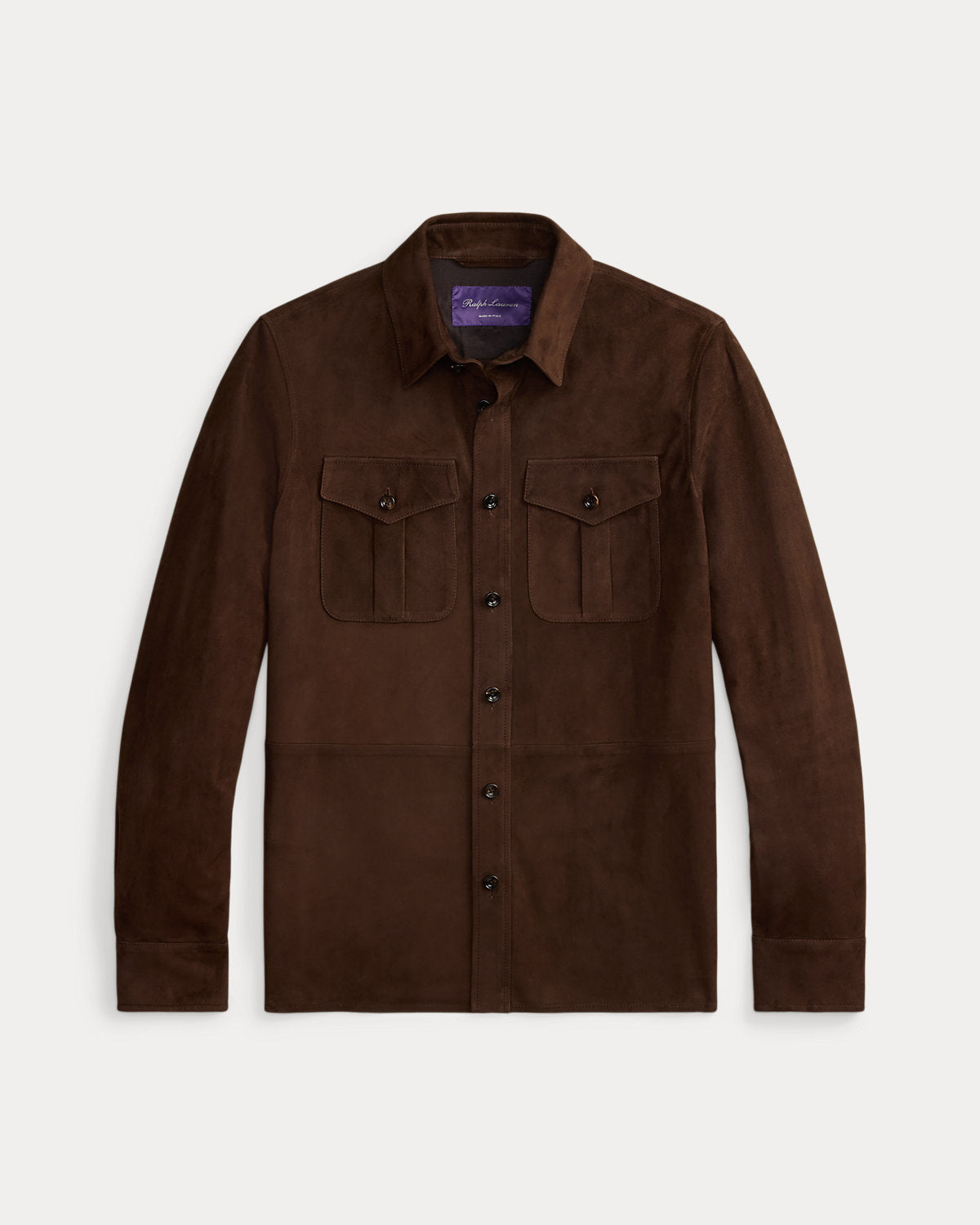 Suede Overshirt