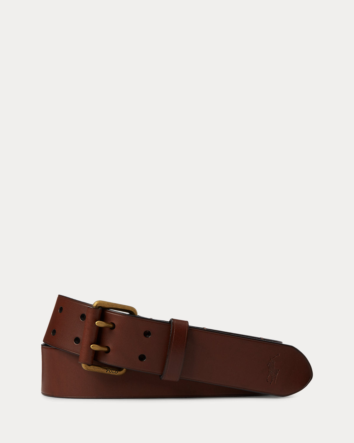 Double-Prong Leather Belt