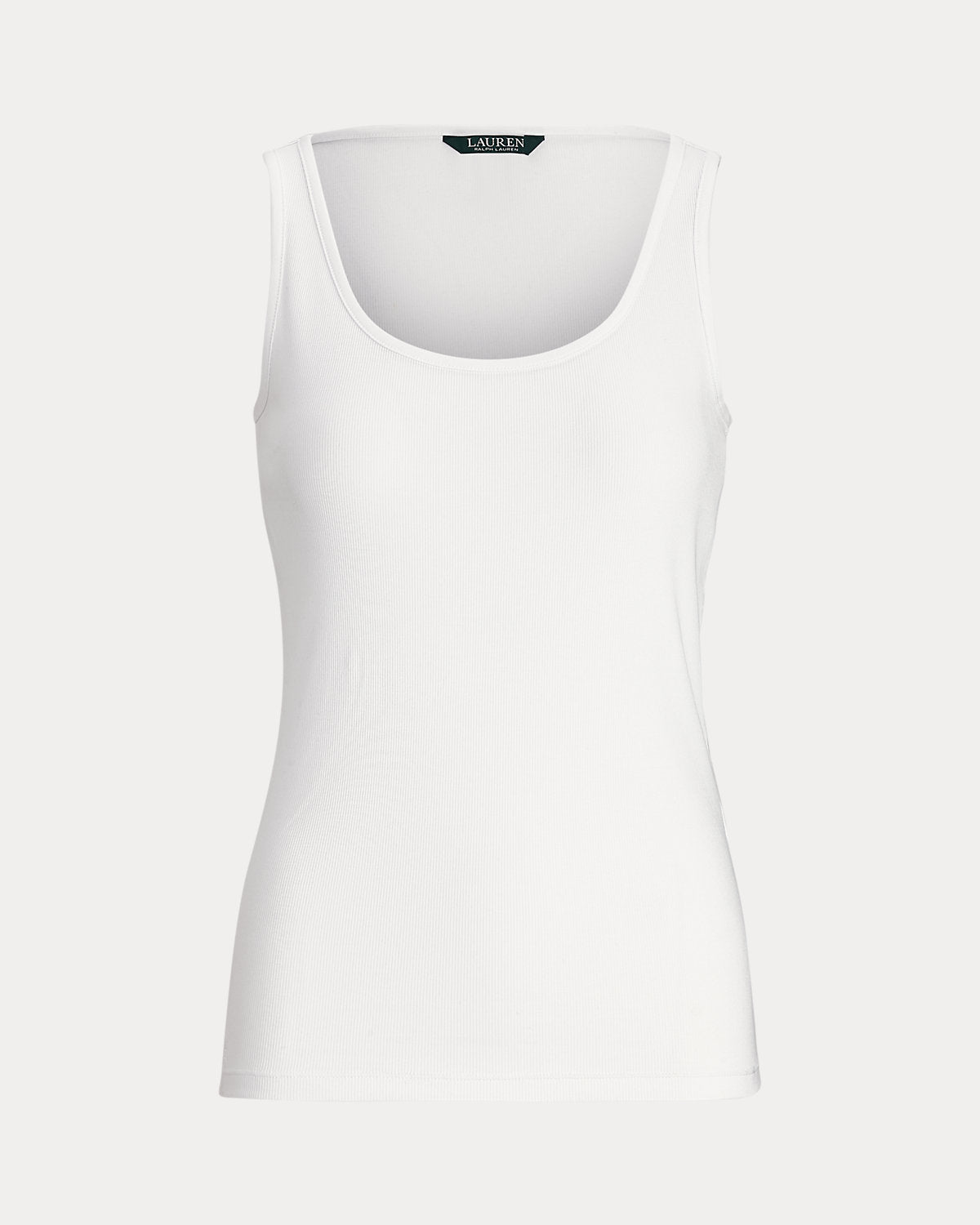 Stretch Cotton Tank Top