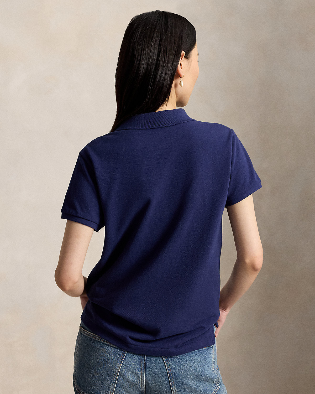 The Iconic Classic Fit Mesh Polo Shirt