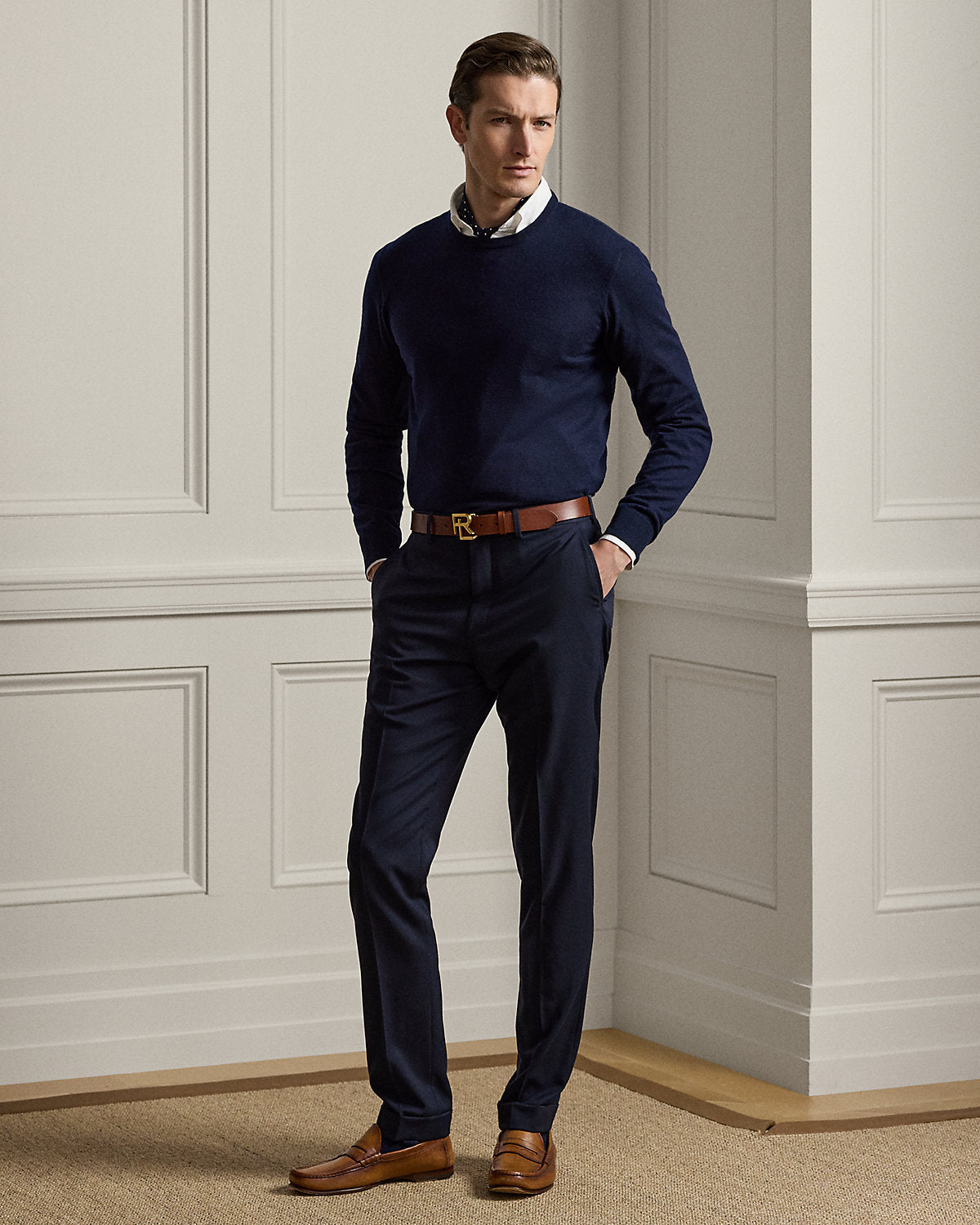 Gregory Hand-Tailored Wool Trouser