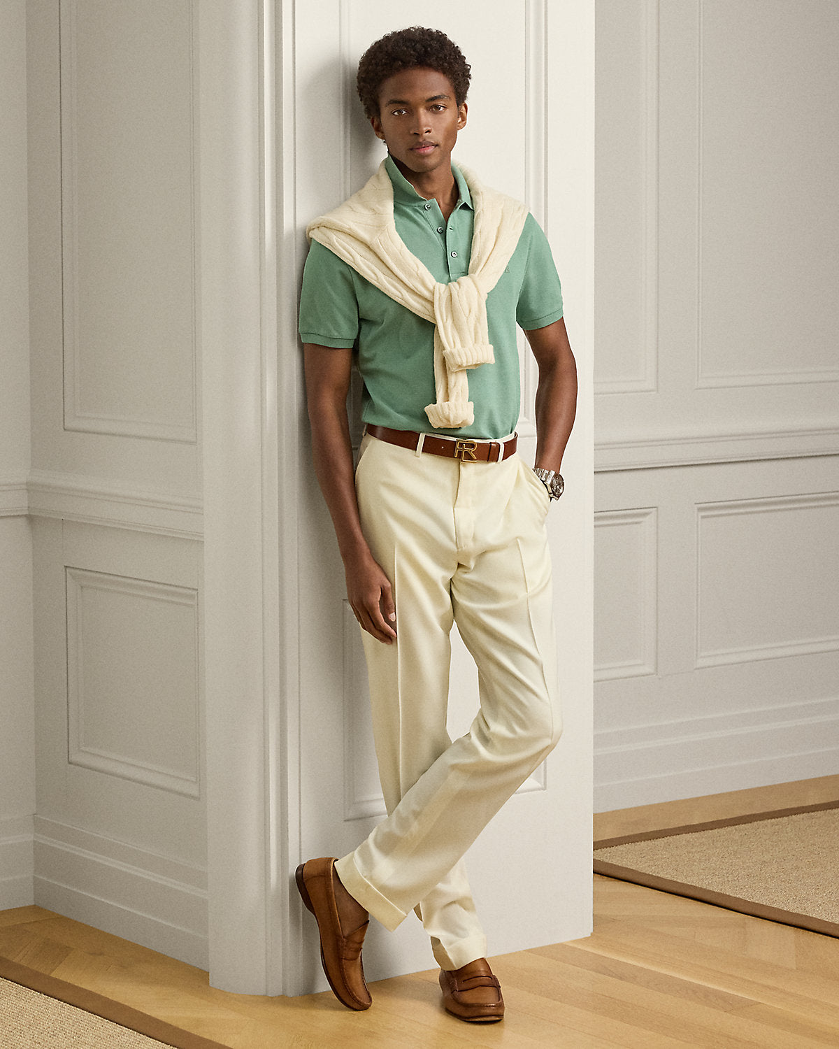 Gregory Hand-Tailored Wool Trouser