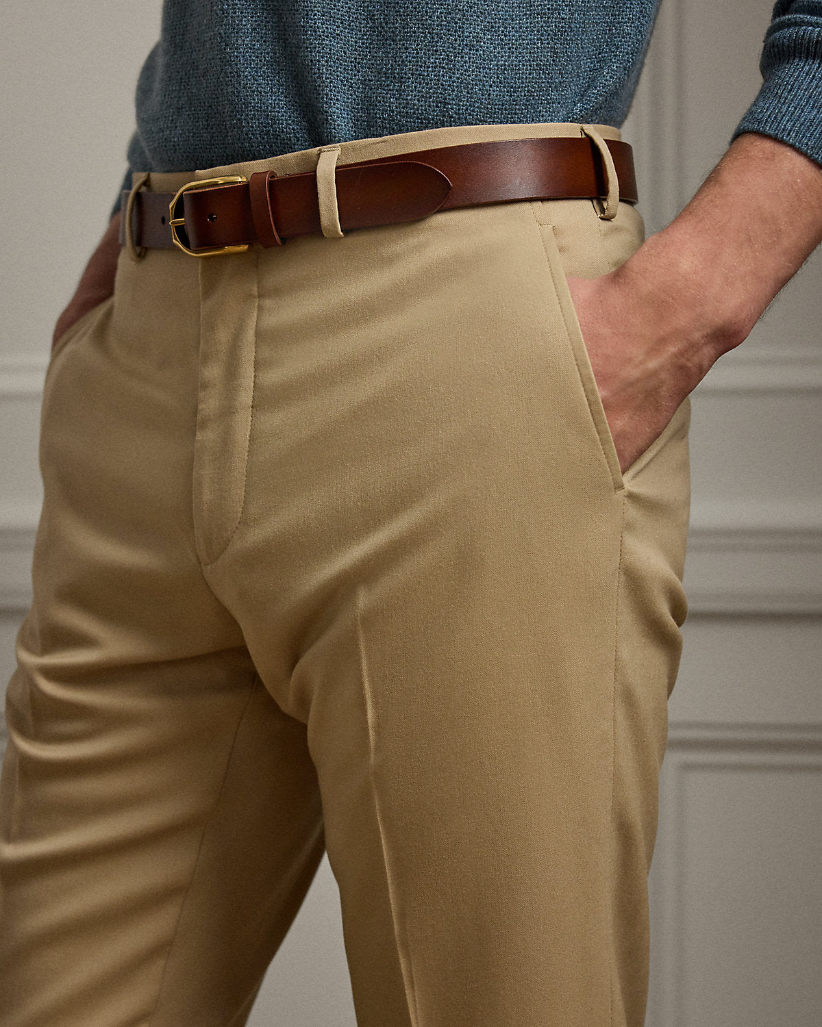 Gregory Hand-Tailored Wool Trouser