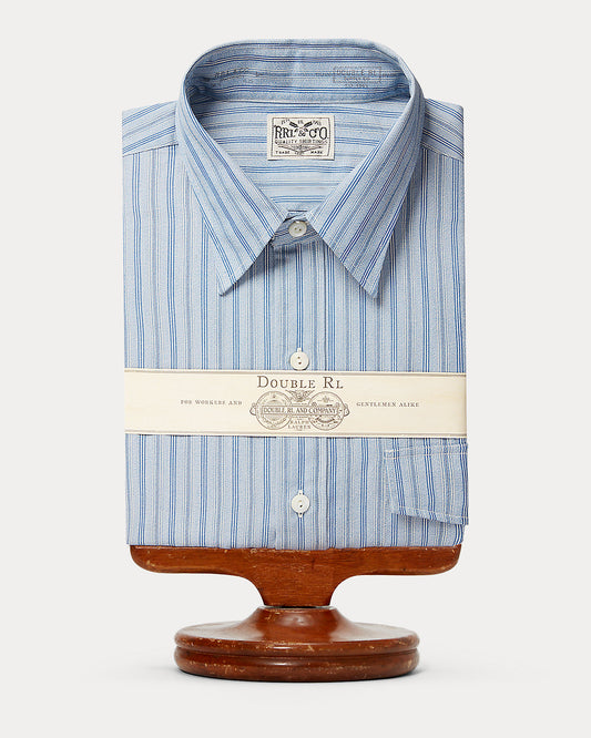 Eli Striped Poplin Shirt