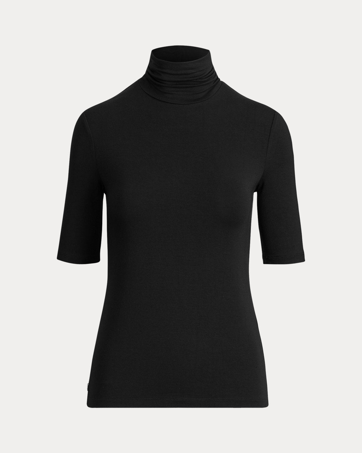 Stretch Jersey Turtleneck