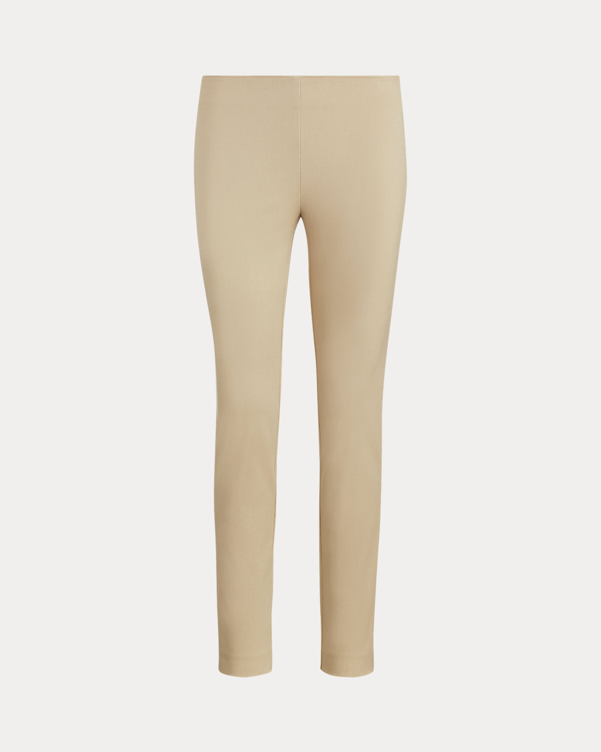 Stretch-Cotton Blend Twill Skinny Pant