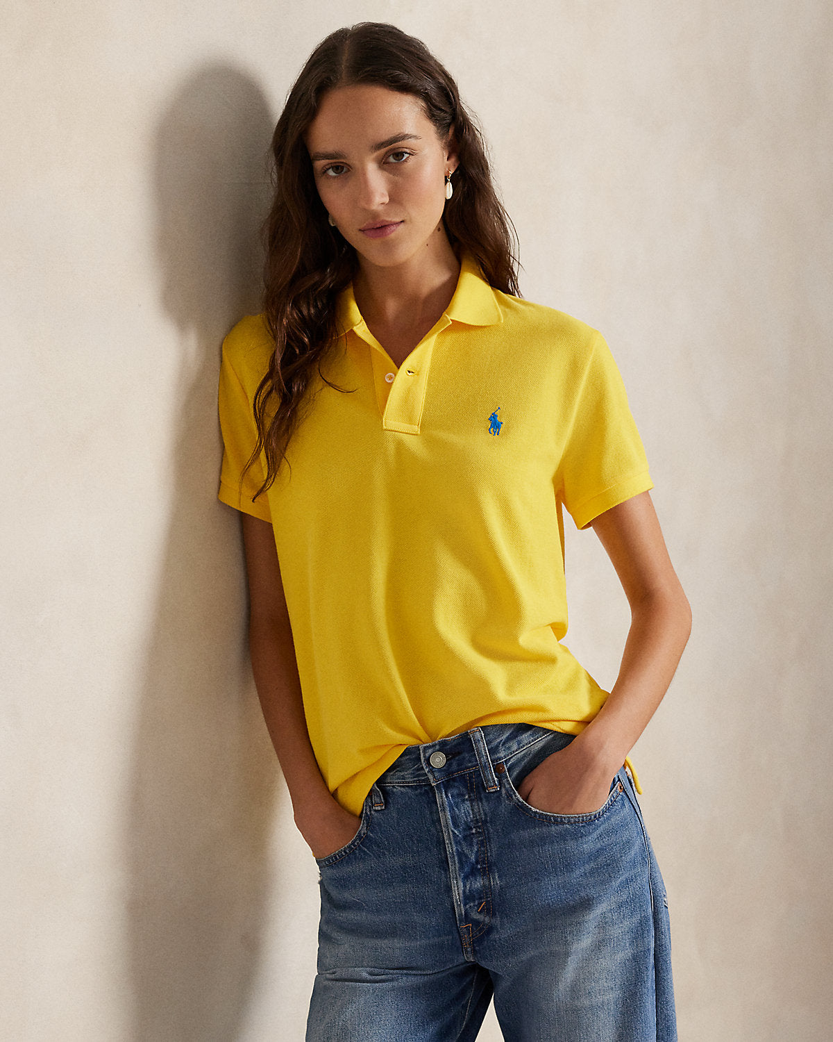 The Iconic Classic Fit Mesh Polo Shirt