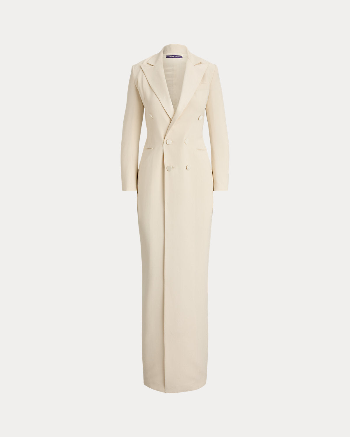 Kristian Silk Tuxedo Dress