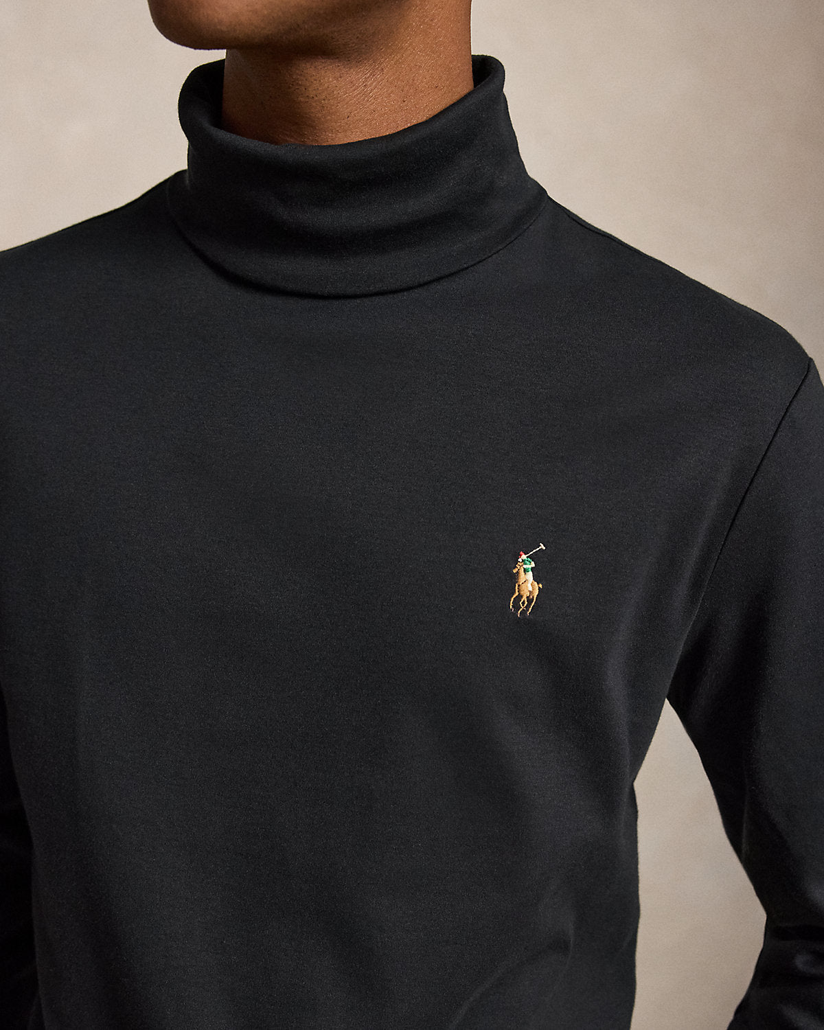 Soft Cotton Turtleneck