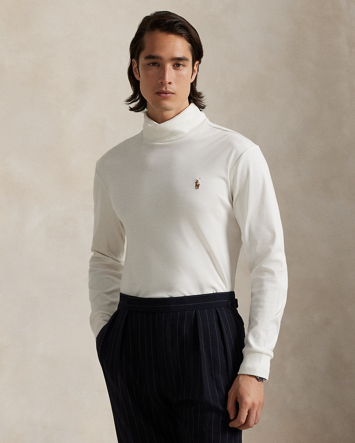 Soft Cotton Turtleneck