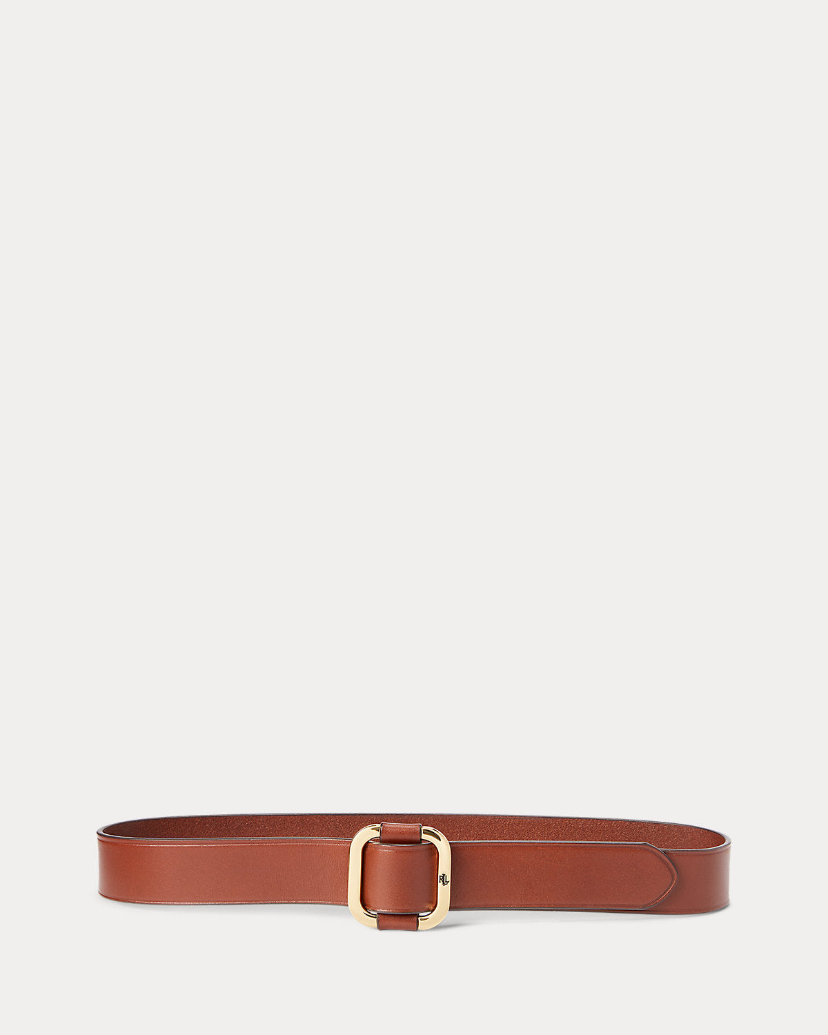 Slide-Buckle Leather Belt
