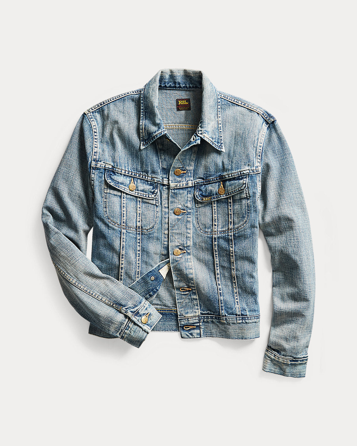 Leeland Indigo Denim Trucker Jacket