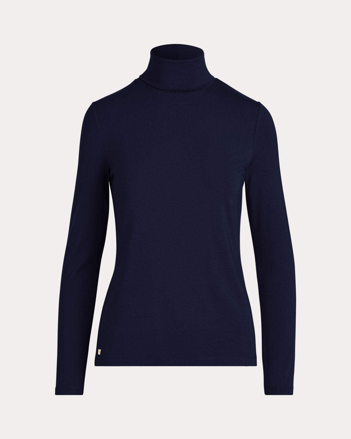 Stretch Jersey Turtleneck