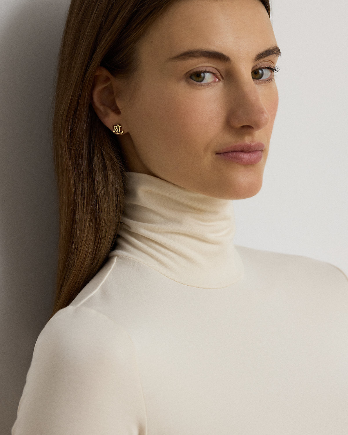 Stretch Jersey Turtleneck