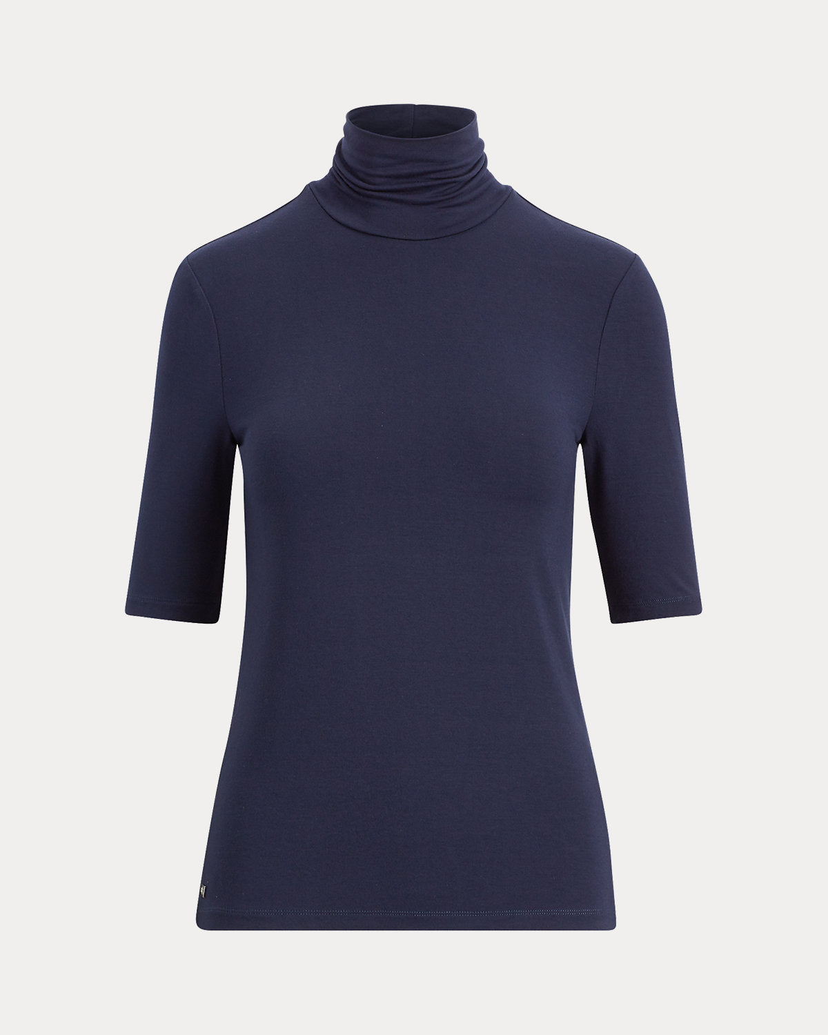 Stretch Jersey Turtleneck
