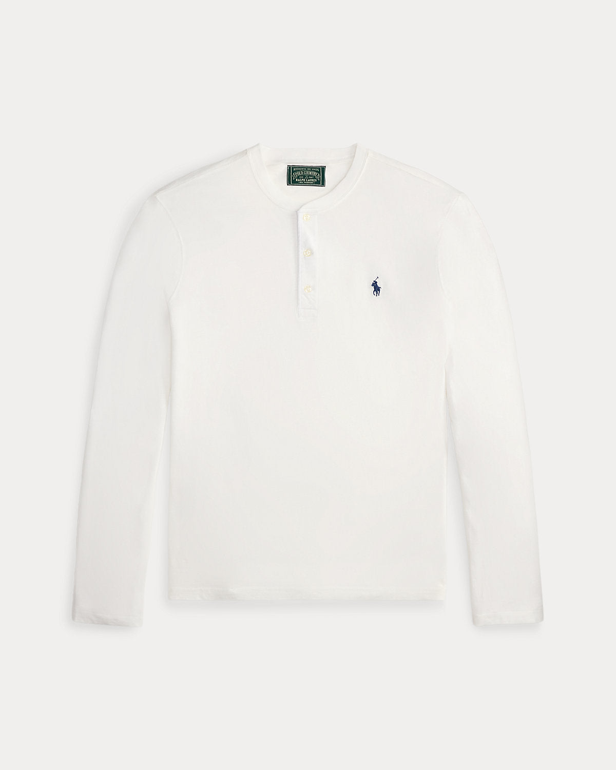 Slub Jersey Henley Shirt