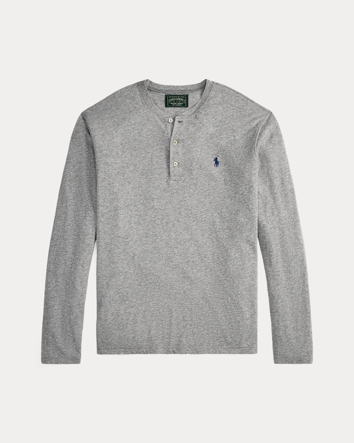 Slub Jersey Henley Shirt