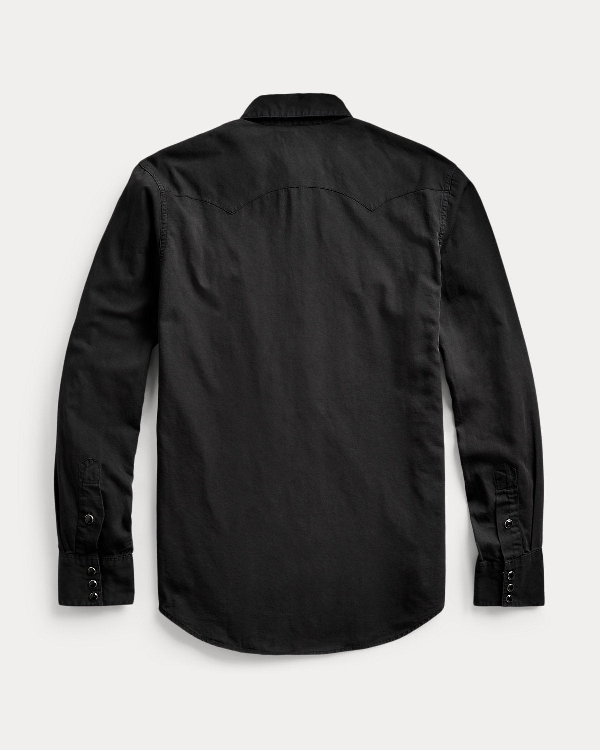 Slim Fit Twill Western Shirt