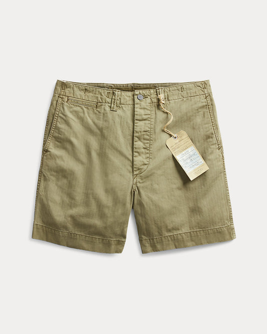 Herringbone Twill Field Short