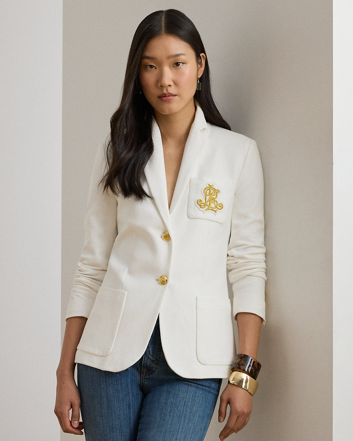 Bullion Jacquard Blazer