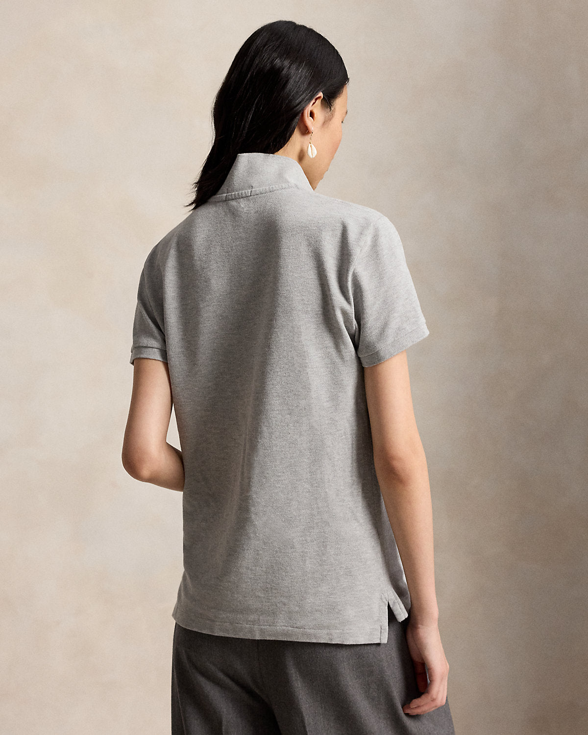 The Iconic Classic Fit Mesh Polo Shirt