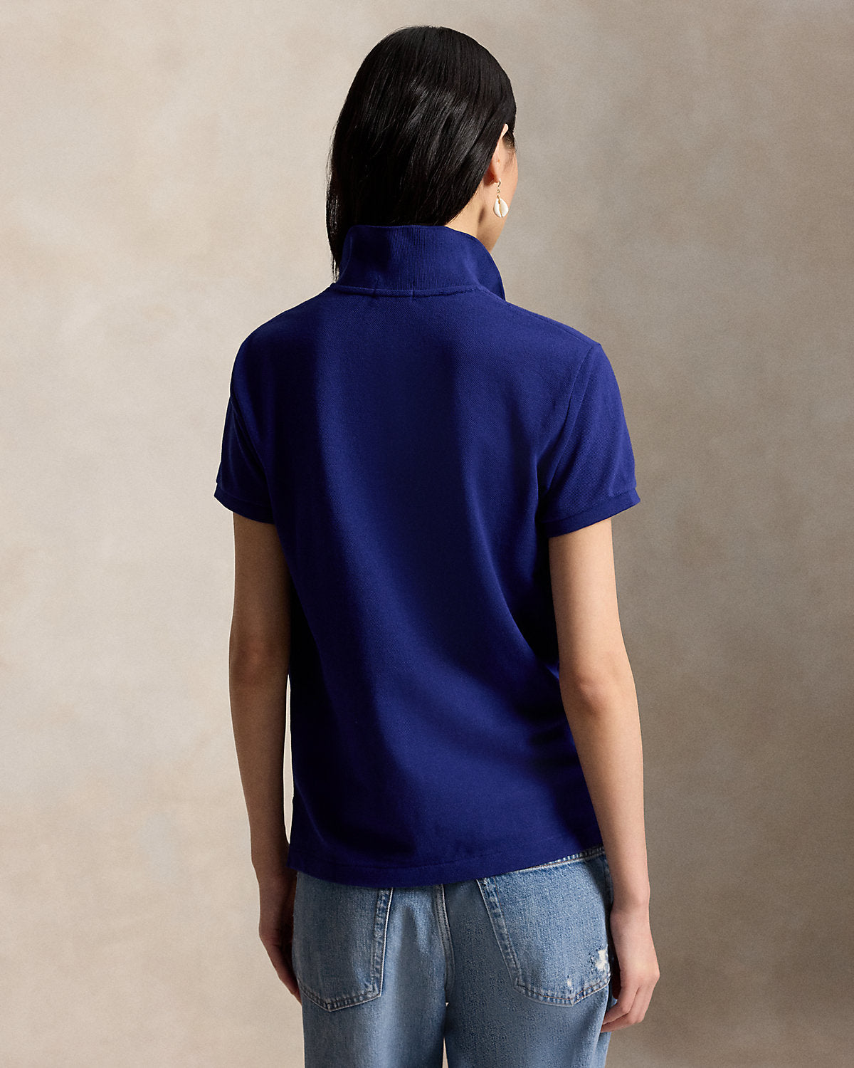 The Iconic Classic Fit Mesh Polo Shirt