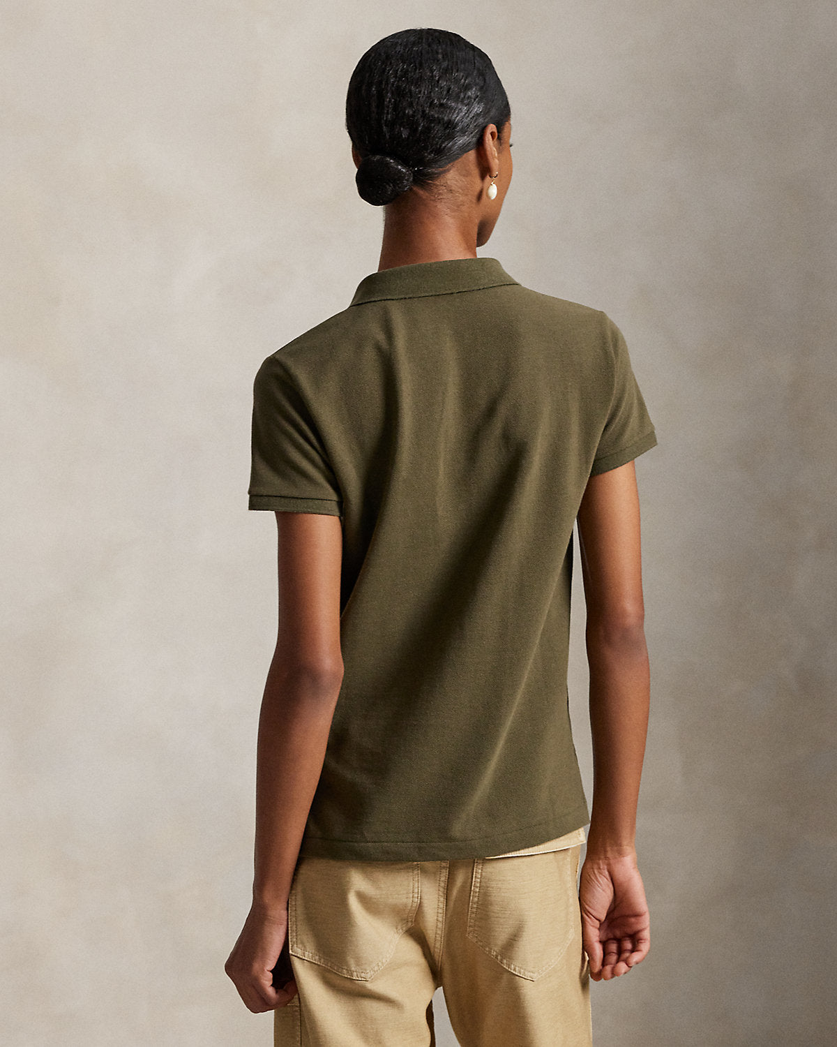 The Iconic Classic Fit Mesh Polo Shirt