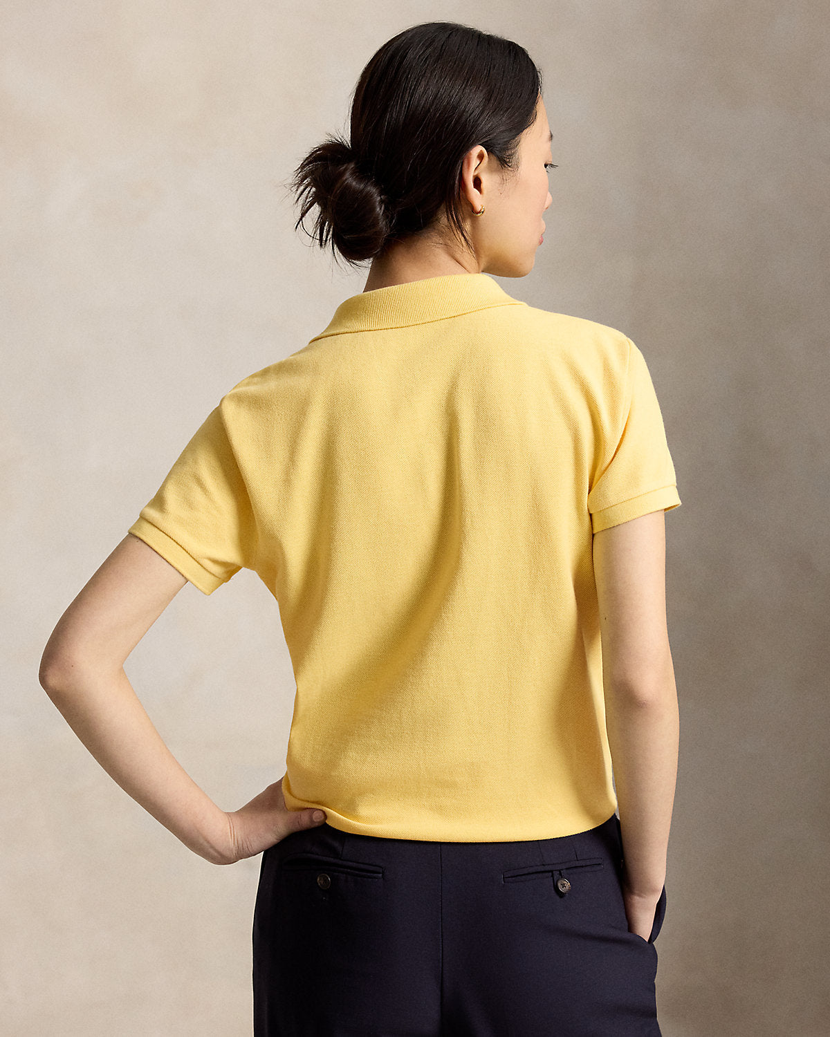 The Iconic Classic Fit Mesh Polo Shirt