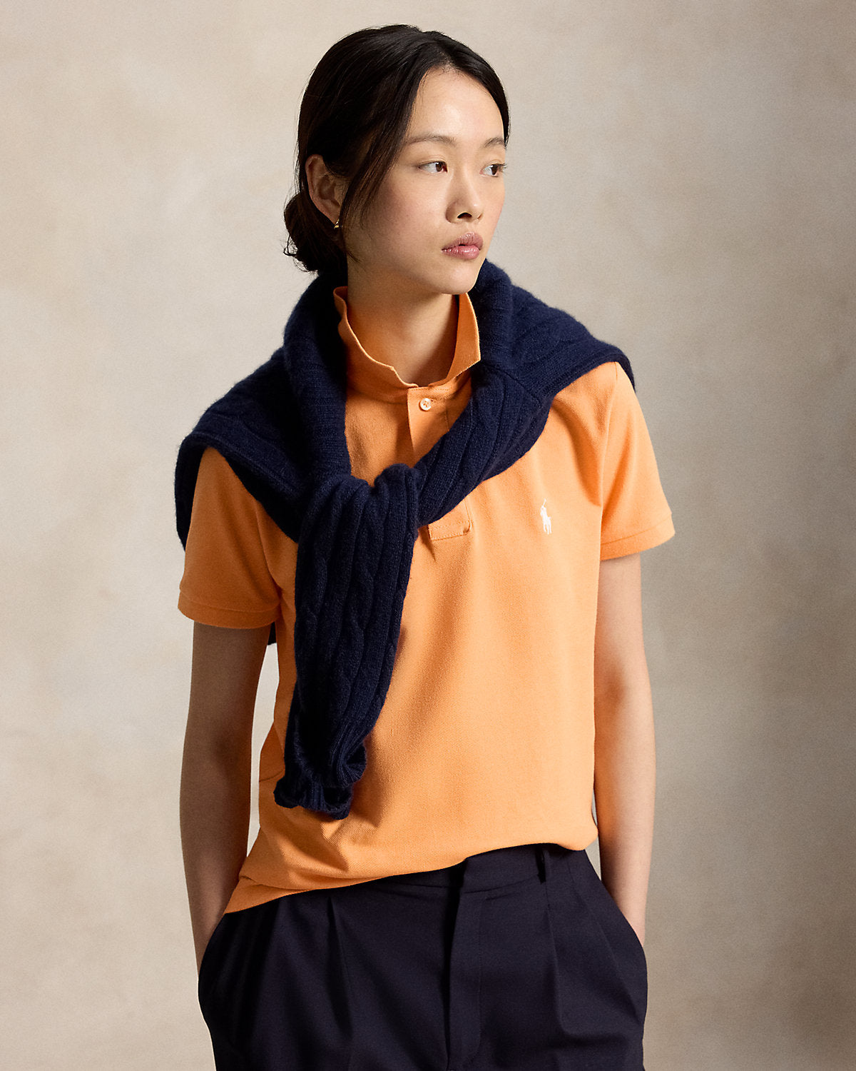 The Iconic Classic Fit Mesh Polo Shirt