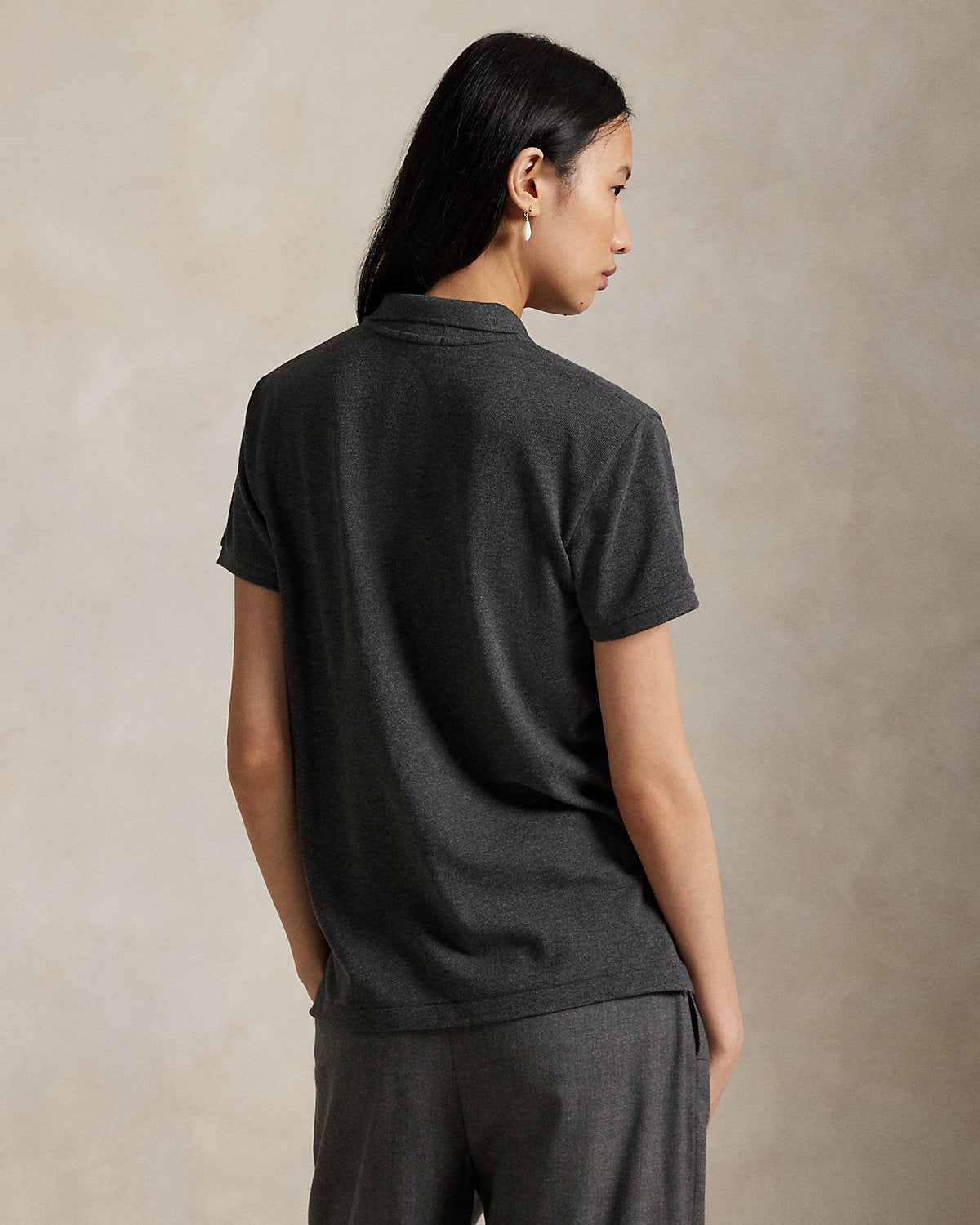The Iconic Classic Fit Mesh Polo Shirt