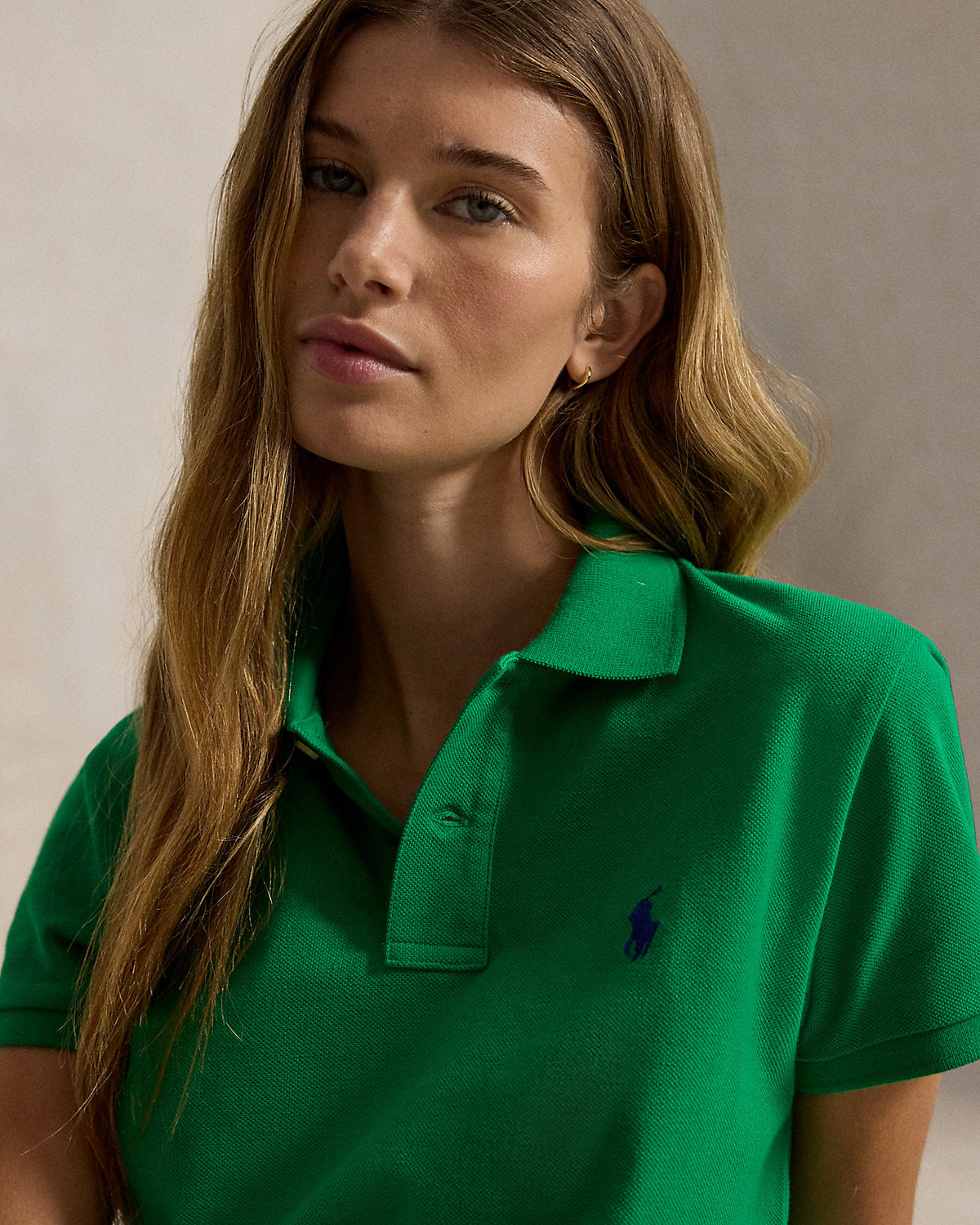 The Iconic Classic Fit Mesh Polo Shirt