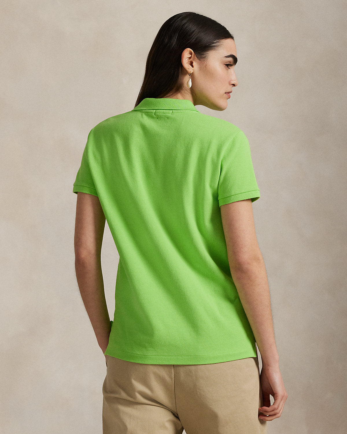 The Iconic Classic Fit Mesh Polo Shirt