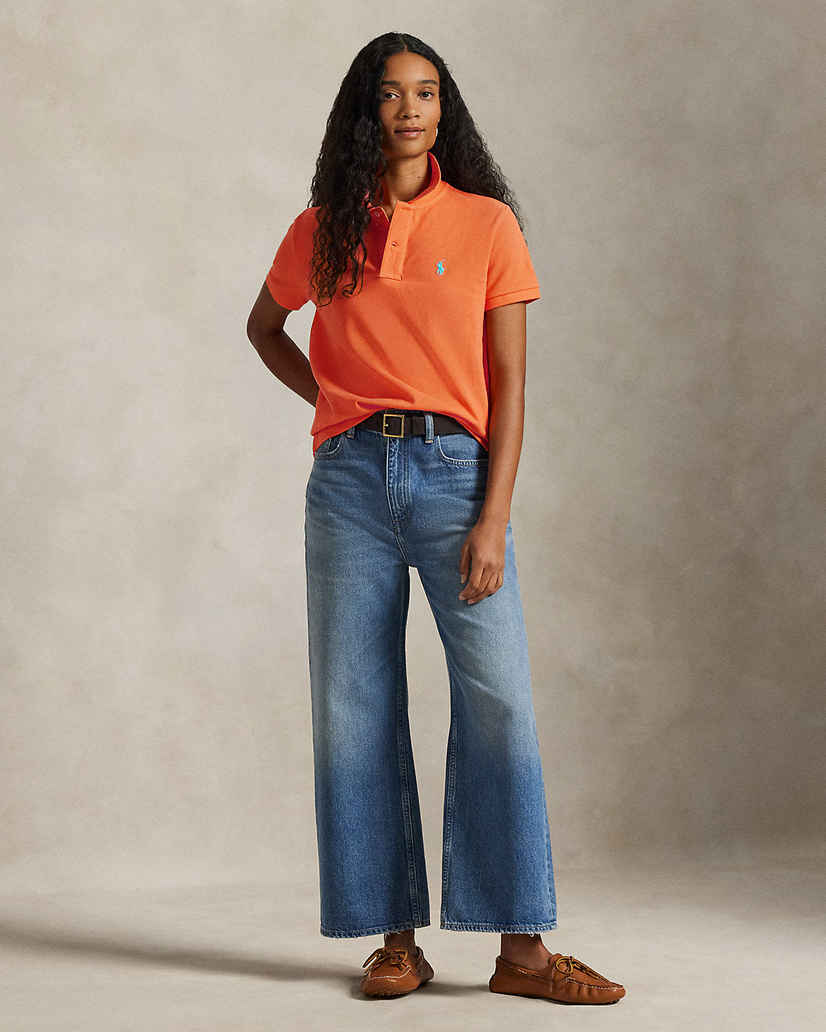 The Iconic Classic Fit Mesh Polo Shirt