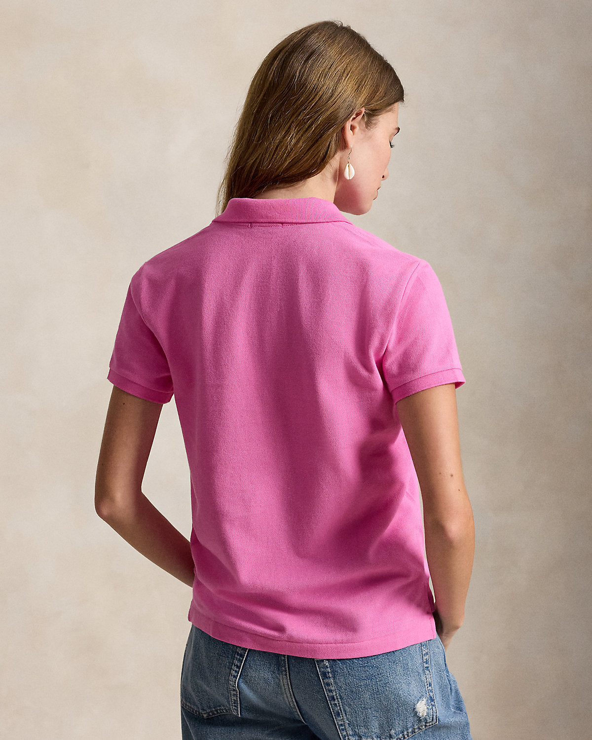 The Iconic Classic Fit Mesh Polo Shirt