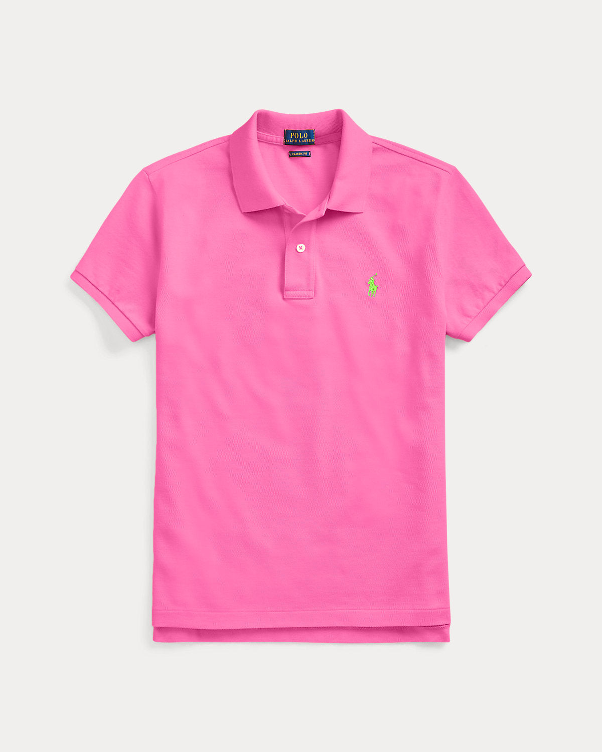 The Iconic Classic Fit Mesh Polo Shirt