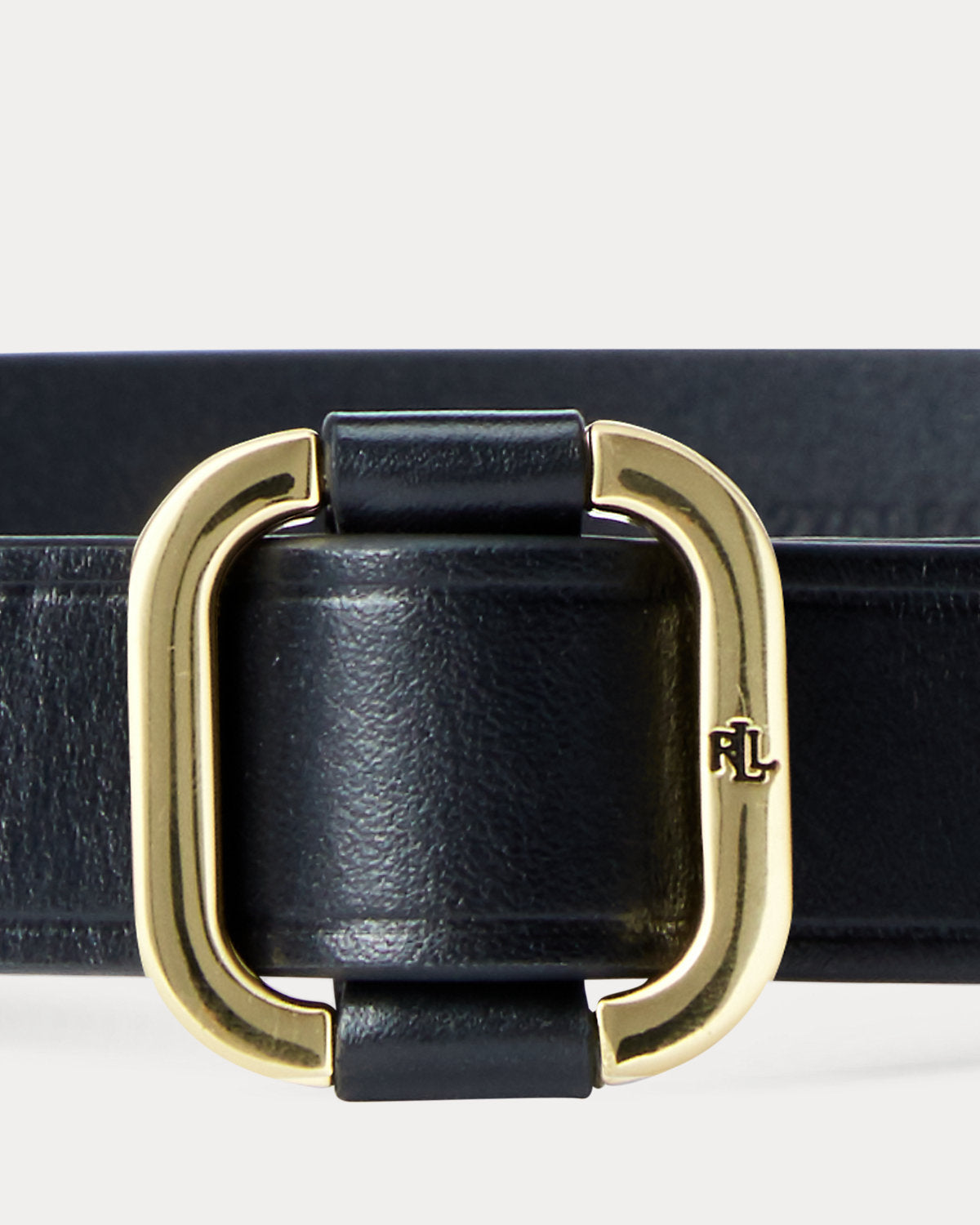 Leather Slide Buckle Belt