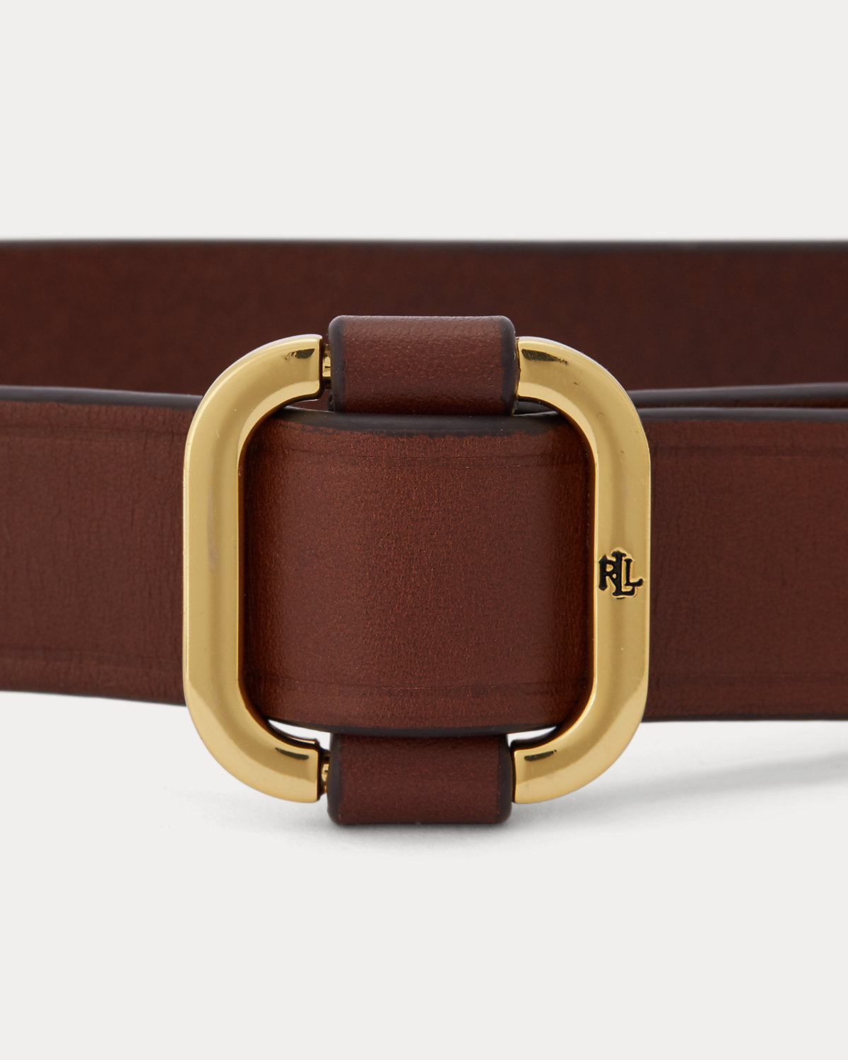 Leather Slide Buckle Belt