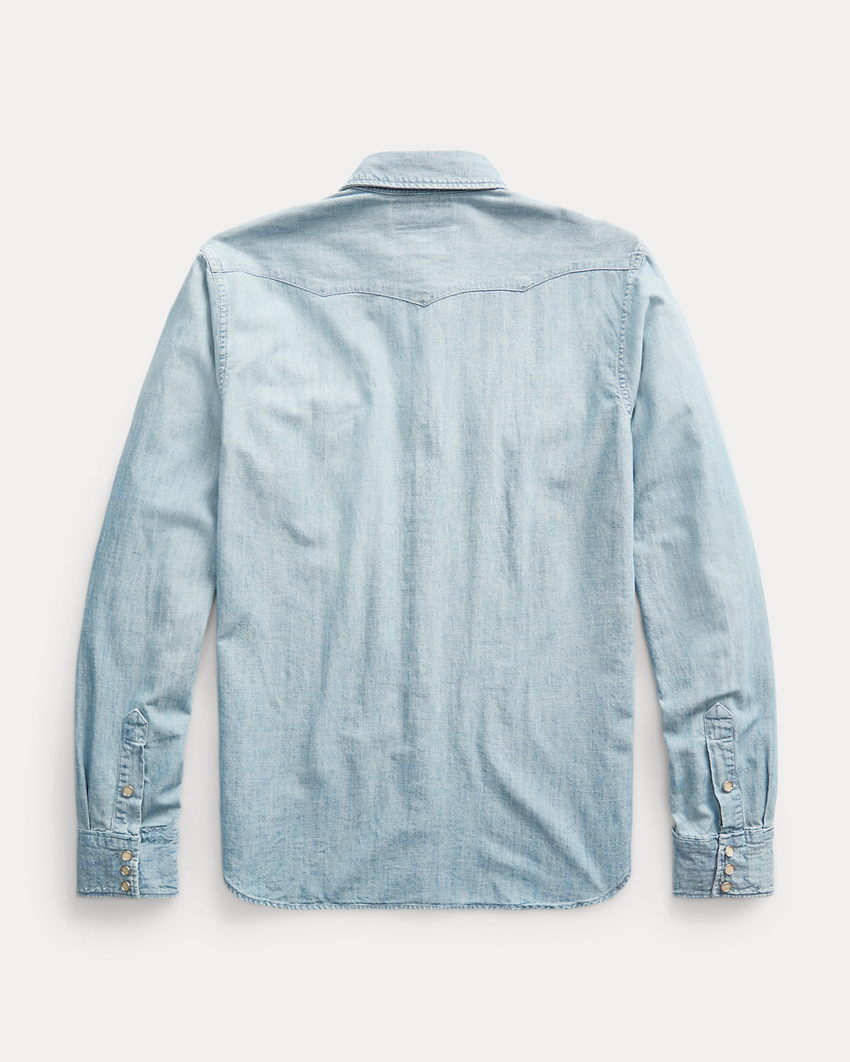 Slim Fit Chambray Western Shirt