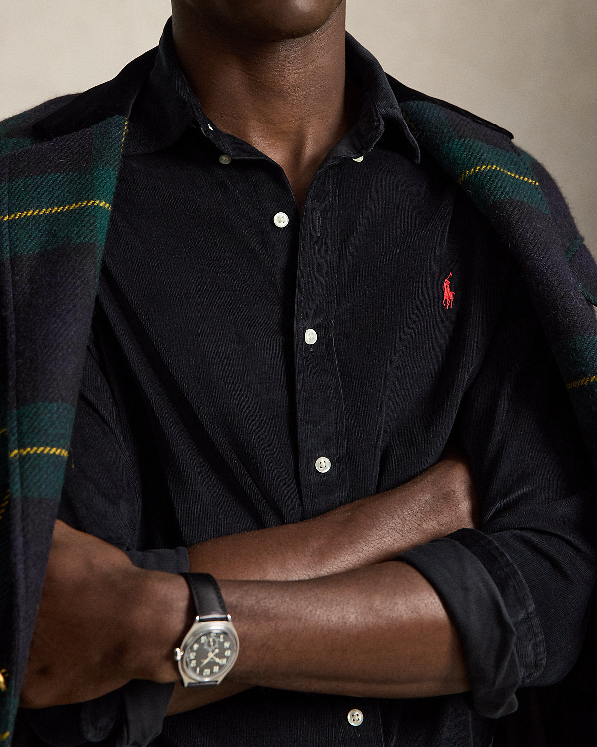 Classic Fit Corduroy Shirt
