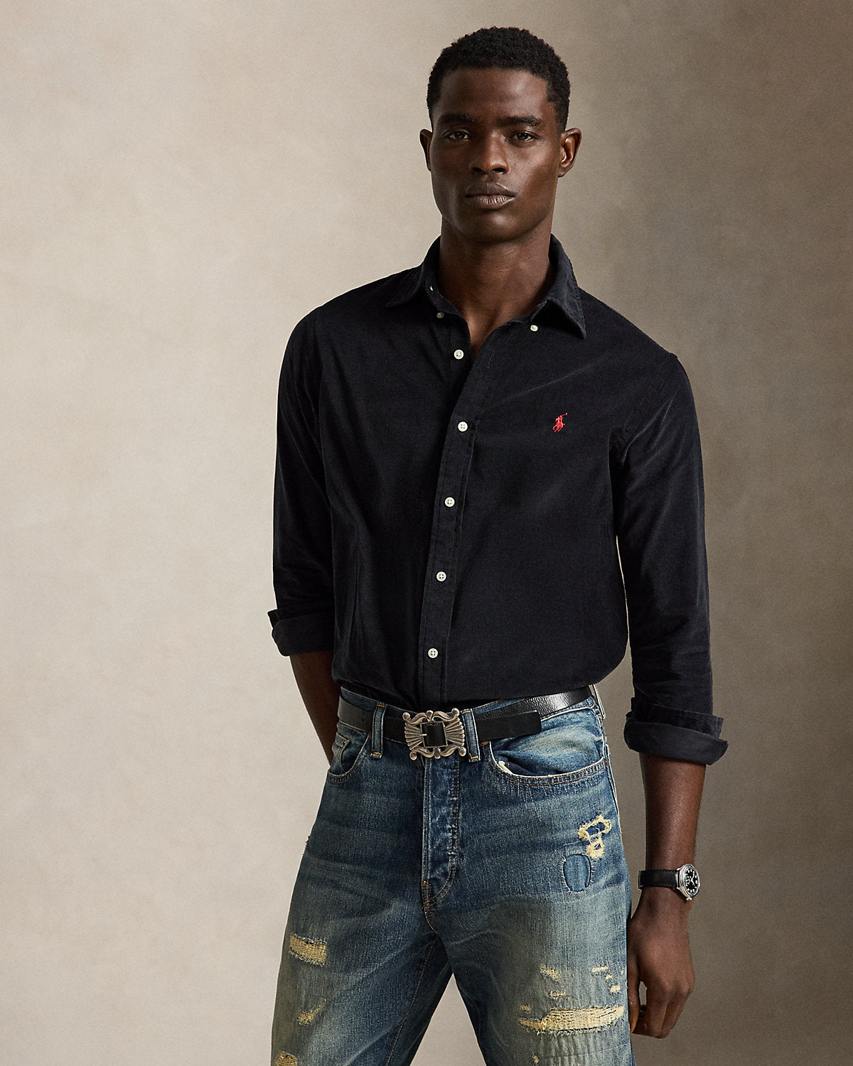 Classic Fit Corduroy Shirt